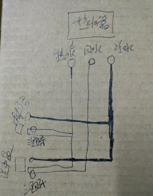 兩個(gè)衛(wèi)生間回水圖示意，看高級水工師傅是如何布局的！